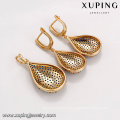 64198  Xuping special popular turkish style delicate dark blue zircon stone copper alloy jewelry sets